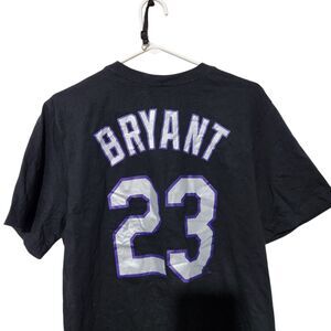 Nine Rokies Tshirt Bryant 23 Size Large Black